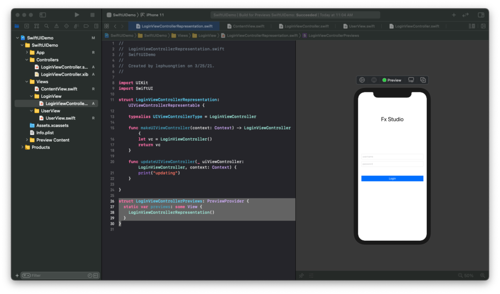 UIViewController in SwiftUI